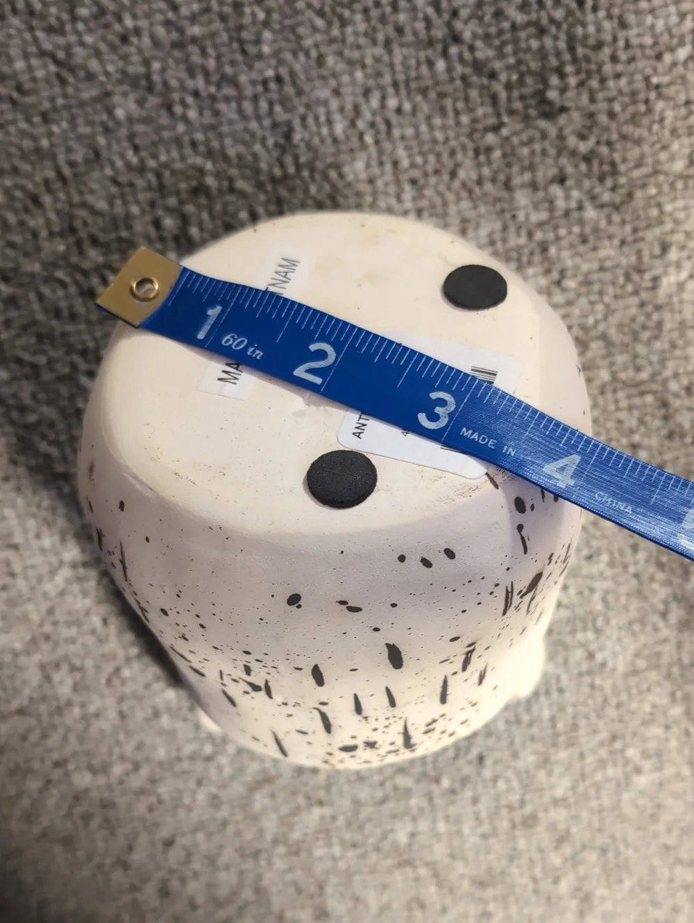Anthropologie Bur Ware Forest Critter Ceramic Planter / Pot By Sarah Burwash